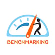 benchmarking-concept-logo-vector-icon